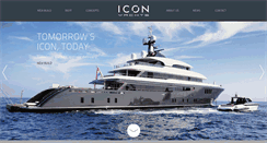 Desktop Screenshot of iconyachts.eu