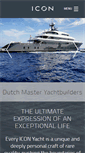 Mobile Screenshot of iconyachts.eu